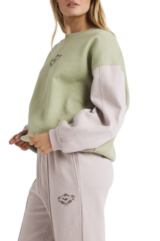 Sweat The Original Vibes Kendall - Vert clair et violet - Billabong