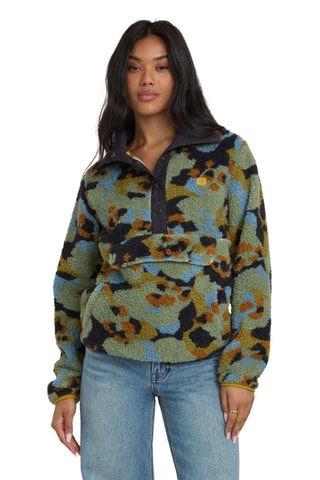 Sweat polaire Switchback - Vert olive - Billabong