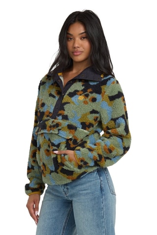 Sweat polaire Switchback - Vert olive - Billabong