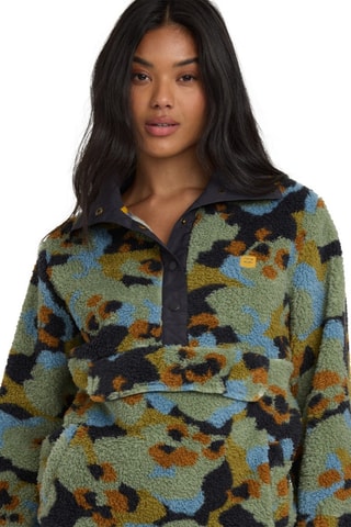 Sweat polaire Switchback - Vert olive - Billabong