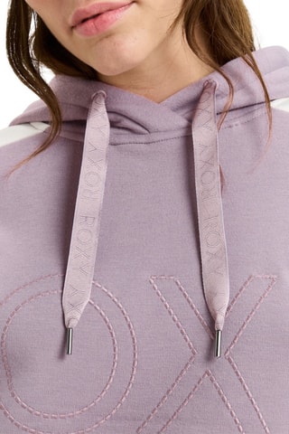Sweat à capuche - Violet et blanc - Roxy
