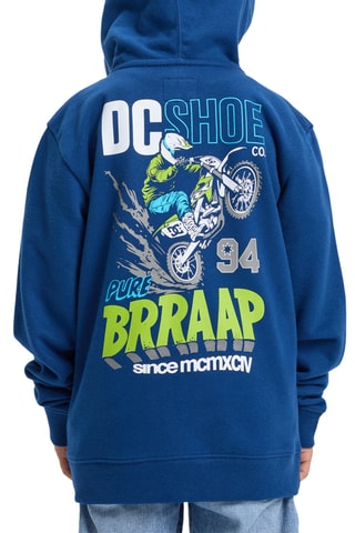 Sweat polaire à capuche - Bleu roi - DC Shoes