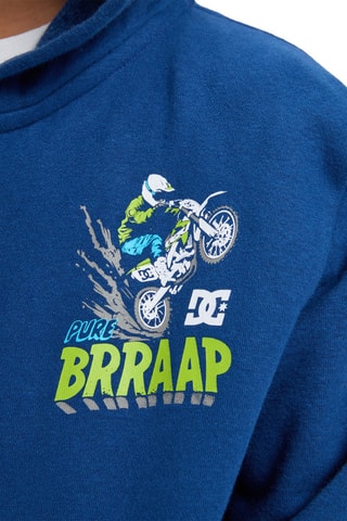 Sweat polaire à capuche - Bleu roi - DC Shoes
