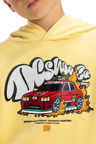 Sweat polaire à capuche - Jaune - DC Shoes
