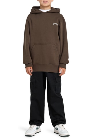 Sweat polaire à capuche - Marron - Billabong
