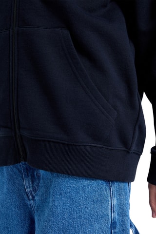 Sweat polaire à capuche - Bleu marine - Element