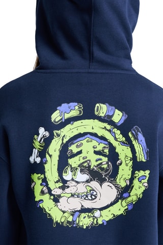 Sweat polaire à capuche - Bleu marine - Element