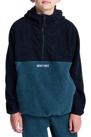 Sweat polaire à capuche - Bleu marine - Element