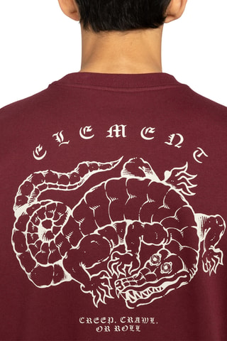Sweat polaire - Rouge - Element