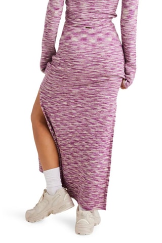 Jupe longue taille haute Hazy Sun - Violet chiné - Billabong