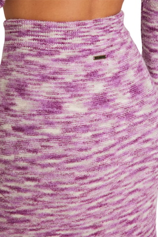 Jupe longue taille haute Hazy Sun - Violet chiné - Billabong