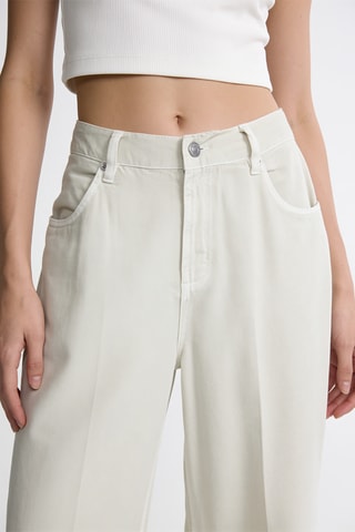 Pantalon droit - Gris clair