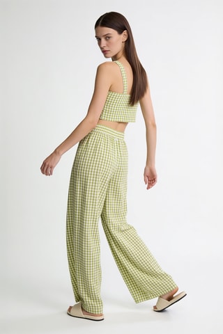 Pantalon fluide - Vert