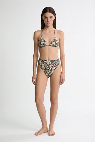 Bas de maillot taille haute - Noir