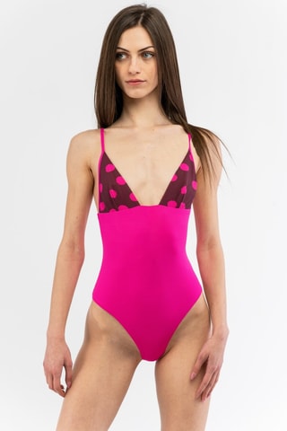 Maillot 1 pièce - Fuchsia - Sundek