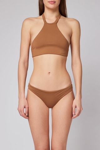Haut de maillot - Marron - Sundek