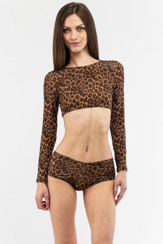 Crop top - Marron - Sundek
