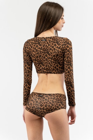 Crop top - Marron - Sundek