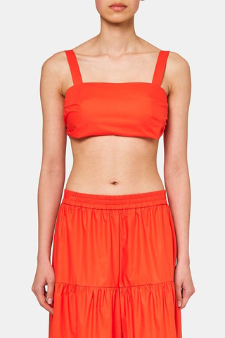 Crop top - Rouge - Sundek