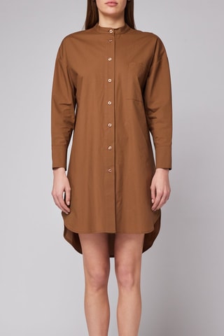 Robe chemise - Marron - Sundek