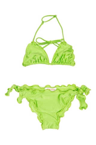 Maillot 2 pièces - Vert fluo - Sundek