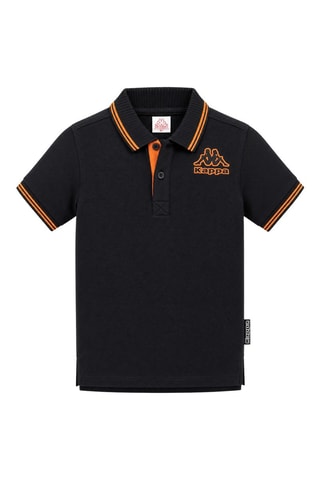Polo - Noir et orange