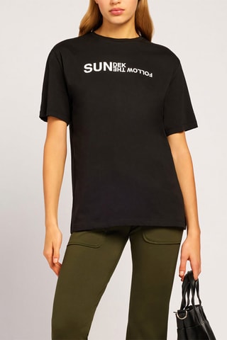 T-shirt - Noir - Sundek