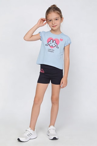 T-shirt et cycliste - Ciel et noir