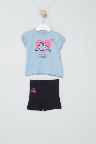 T-shirt et cycliste - Ciel et noir