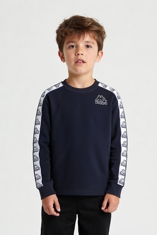 T-shirt - Bleu marine et blanc