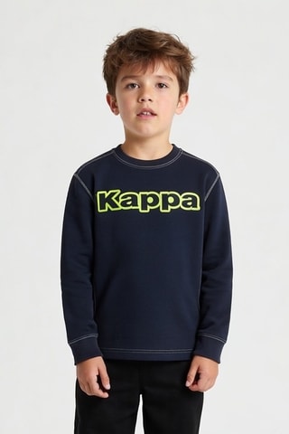 T-shirt - Bleu nuit et vert citron