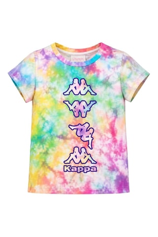 T-shirt tie and dye - Bleu clair