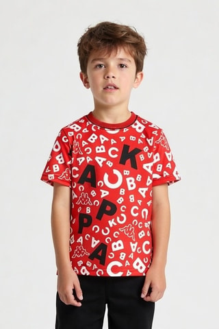T-shirt - Rouge et blanc