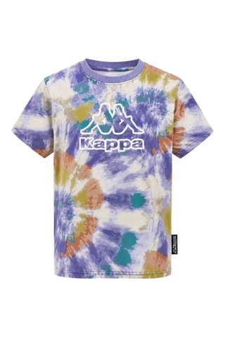 T-shirt tie and dye - Bleu canard