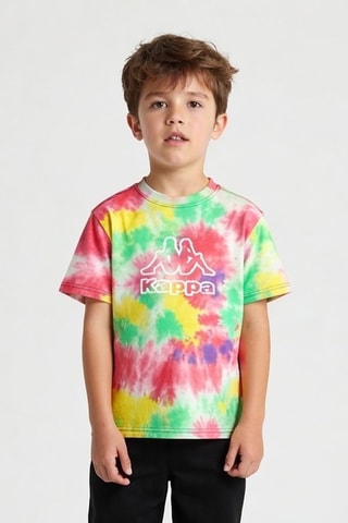 T-shirt tie and dye - Rouge