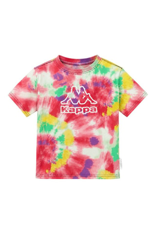 T-shirt tie and dye - Rouge