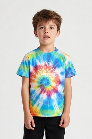T-shirt tie and dye - Bleu roi