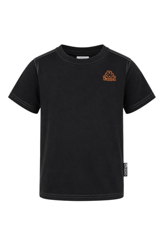 T-shirt - Noir et orange