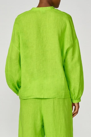 Blouse en lin - Vert - Sundek