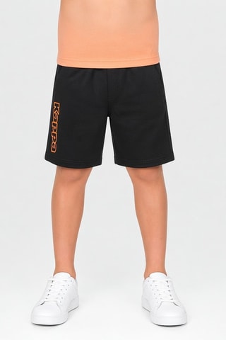 Short polaire - Noir et orange