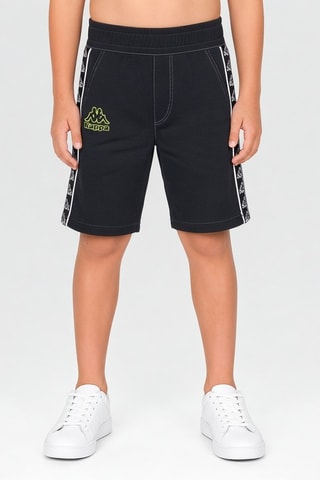 Short polaire - Noir et vert olive