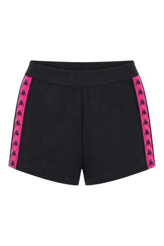 Short polaire - Noir et fuchsia