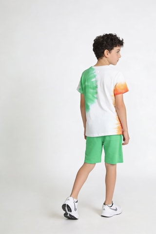 T-shirt et short - Blanc et vert