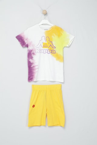 T-shirt et short - Blanc et jaune