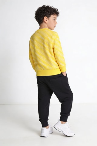 Sweat et pantalon de survêtement - Jaune et noir