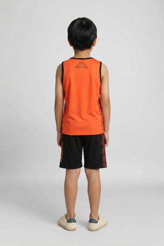 Débardeur et short - Orange et noir