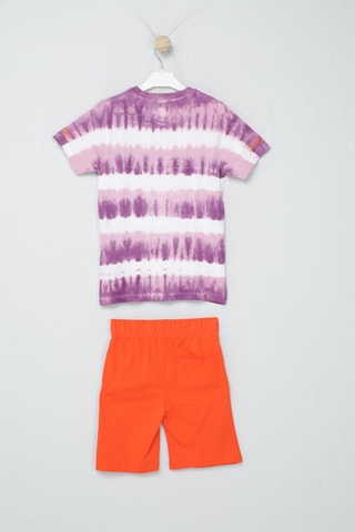 T-shirt et short - Violet et orange