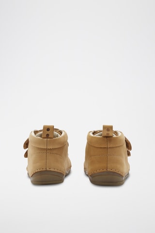 Botines de piel - Marrón claro