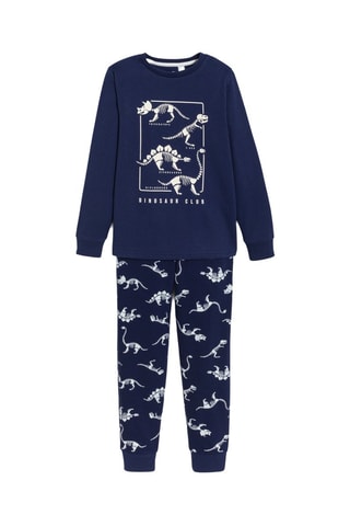 Pijama polar - Azul noche - Okaïdi