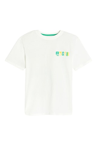 T-shirt - Bianco - Okaïdi